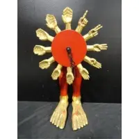 Decorative Wood Clock by Pedro Friedeberg, sold Jun 2011