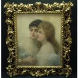 Johannes Kleinschmidt, Untitled, 1905 Oil On Canvas