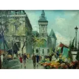 Fernand Clavey, Parc Marche aux Fleurs