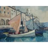 Charles Levier, Le Port en Sicile