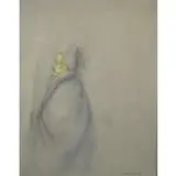 Rafael Coronel, Rafael Coronel, Mexican, 1932 -, 1968 Mixed Media Portrait of Man in graphite, pastel, on gray wove paper