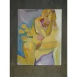 Anne Thompson, Untitled, Acrylic/Canvas "Drama of Hearts
