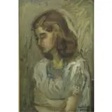 Raphael Soyer, O/B of Young Woman