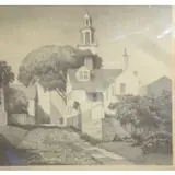 Ruth Haviland Sutton, Untitled, Lithograph Nantucket titled Stone Alley