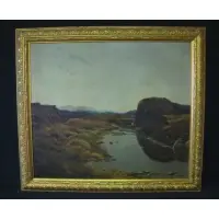 Emil Arends, O/C landscape