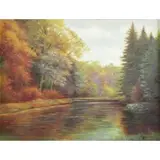 Charles H Hauser, C.H. Hauser / N.Y. 39, 1939 Oil on Canvas