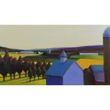 Cynthia Price, On & Beyond, Oil on Canvas "On & Beyond", 1991