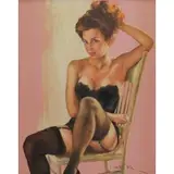 Pál Fried, Woman in Lingerie