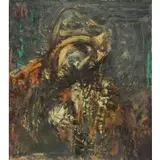 Joachim Probst, Mother of Christ, 1956 Oil on Canvas