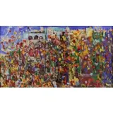 Jovan Obican, Dubrovnik Harbor, 1965, Oil on Canvas
