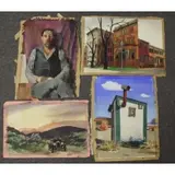 Richard Sargent, View of Washington, 4 Watercolors