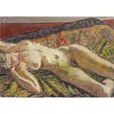 Harold F. Weston, Reclining Nude, 1928, Oil on Canvas