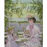 Suzanne Eisendieck, Charmille Au Bord de la Seine