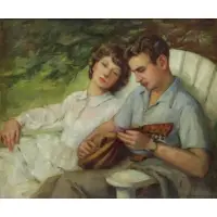 Edith Morehouse, First Award 1955 ALNC, Oil on Canvas