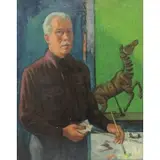 Ernest Fiene, Self Portrait