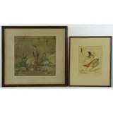Elyse Ashe Lord, Untitled, Two Color Etchings
