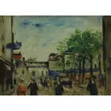 François Gall, Gall / Paris, Oil on Board