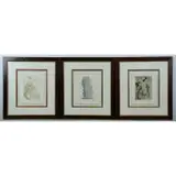 Divine Comedy by Salvador Dalí, 3 Signed "Divine Comedy" Color Woodcut Prints, sold Apr 2016