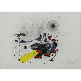 Untitled / Invitation Card for the Preview of the Exhibition Mir??, 1978 by Joan Miró, Lithograph, sold Apr 2016