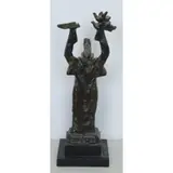 Chaim Gross, Isaiah, Bronze Sculpture "Isaiah"