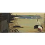 Stephen Etnier, Summer, Oil on Canvas "Summer", 1954