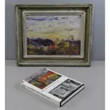 James Rosenberg, Untitled, Oil on Canvasboard Landscape