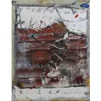 Bela Levikova, Bela Levikova (Russian, b.1939), Oil on Canvas, Untitled Abstract Composition, 1976