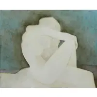 Seated Nude by Claude Gaveau, Oil on Canvas, sold Dec 2014