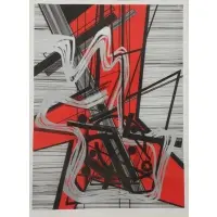 Mavis Pusey, Paris, Mars -Juin, 1968, Color Lithograph "Paris, Mars -Juin" 1968