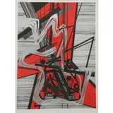 Mavis Pusey, Paris, Mars -Juin, 1968, Color Lithograph "Paris, Mars -Juin" 1968