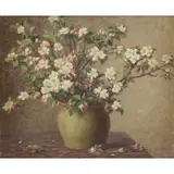 Andrew Thomas Schwartz, Floral Still Life, Oil on Canvas