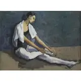 Moses Soyer, Dancer Resting