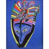 Mihail Chemiakin, Mask, Oil on Canvas