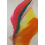 Phenomena Wind Balance by Paul Jenkins, 1978, Watercolor "Phenomena Wind Balance" 1978, sold Feb 2016