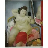 Fernando Botero, La Toilette, 1983, Offset Color Lithograph "La Toilette" 1983