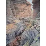 Jim Eder, Hermit Canyon, 1985, Oil on Canvas