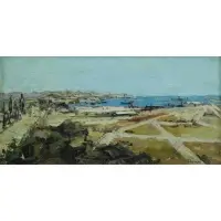 Renée Théobald, Tripoli du Liban, Oil on Canvas