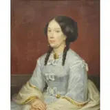 Portrait of a Lady by E. Oil on Canvas Dupont, sold Nov 2015