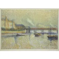 Londres by Jacques Villon, Aquatint, 1929, sold Nov 2015