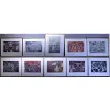 Marcel Marceau, Le Troisieme Ceil / The Third Eye, Condition: Lithographs are in very good condition, each individually framed