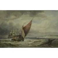 Thomas Hardy, TB. Hardy 1874, Watercolor