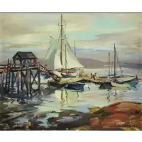 Marian Steele, Marin Williams Steele, Oil on Canvas