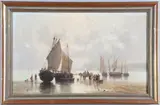 Tony-François de Bergue, The End Of The Day; Unloading The Catch