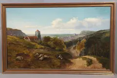 'Hastings From Park Hill' by Edmund John Niemann, oil on canvas, sold Jun 2026