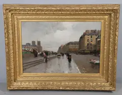 Luigi Loir, Le Quais De La Seine