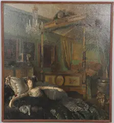 Barrington Bramley, After William Orpen (1878-1931). Interior At Clonsilla With Mrs St George, oil on canvas