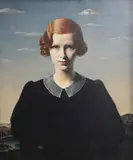 Gerald Brockhurst, Portrait Of Mrs Alexander Frank Stanley Clarke, Née Vivien Antonia Bligh (St George) Graves, The finished portrait was photographed in Brockhurst’s Chelsea studio by the celebrated London photographer