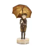Demetre Chiparus, - Art Deco Bronze & Ivory Figure