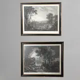 William Woollett After Richard Wilson, 'Phaeton'; 'Niobe' (2), black and white engravings