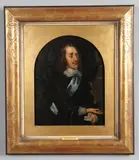 After Anthony Van Dyck, 18Th Century Portrait Of Charles I, oil on panel
